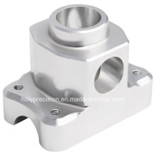 CNC Machining Aluminum Parts with Silver Anodized